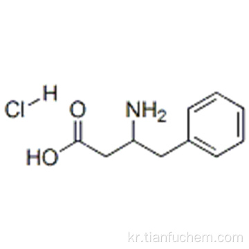 3- 아미노 -4- 페닐 부티르산 하이드로 클로라이드 CAS 3060-41-1